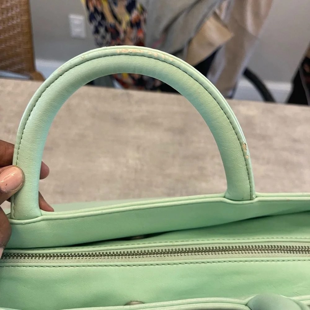 Matt & Nat Tia satchel Mint Green - Loom